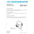 SENNHEISER MZW 2002 Owners Manual
