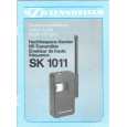SENNHEISER SK 1011 Owners Manual