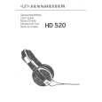 SENNHEISER HD 520 Owners Manual